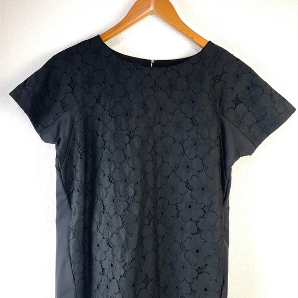 Lafayette 148 Front Lace Panel Dress Sz S‎ - Picture 2 of 6